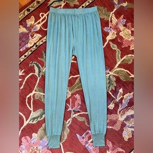 SOLD Honeydove Vintage silk joggers, size M